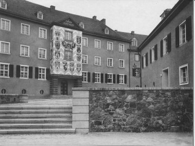 Das Wappenhaus Elsaibethstraße 4 um 1930